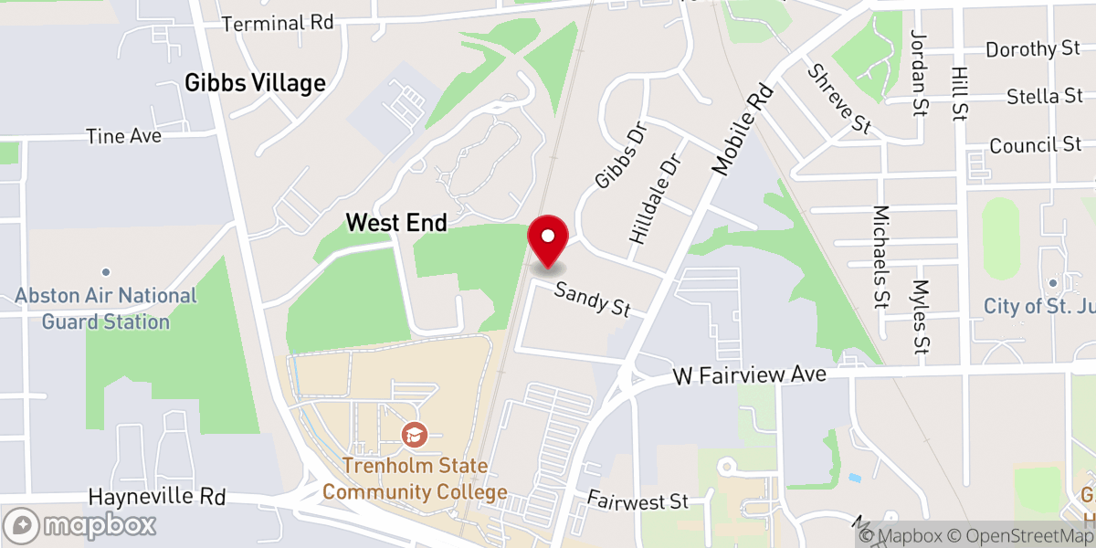 Map showing location of Lilly Hill Church