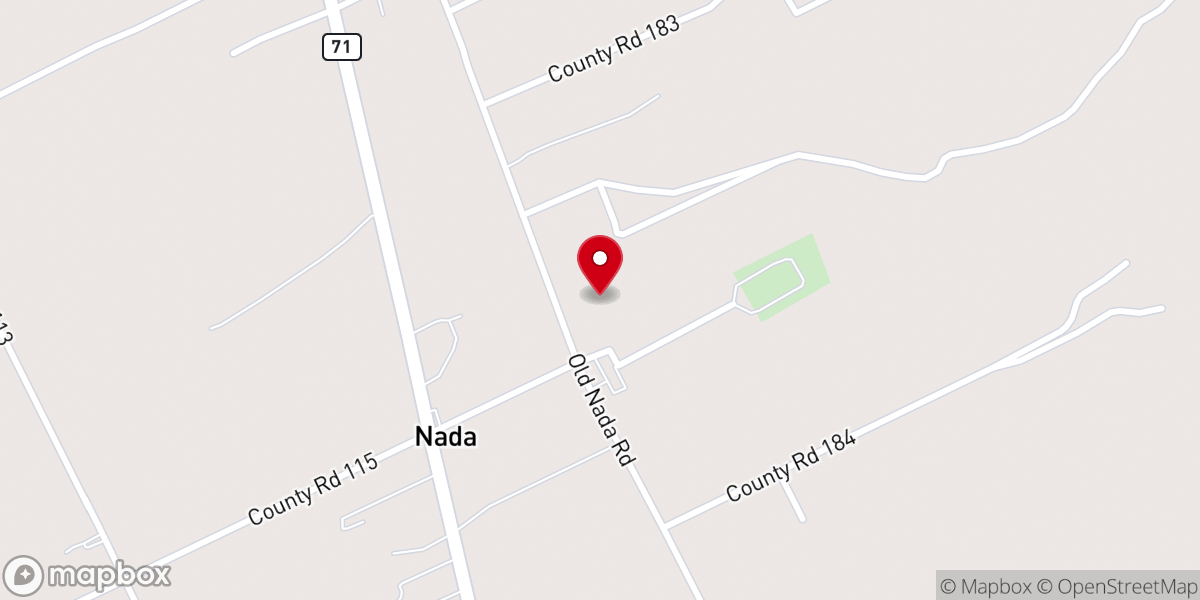Map showing location of St. Mary's Community Center