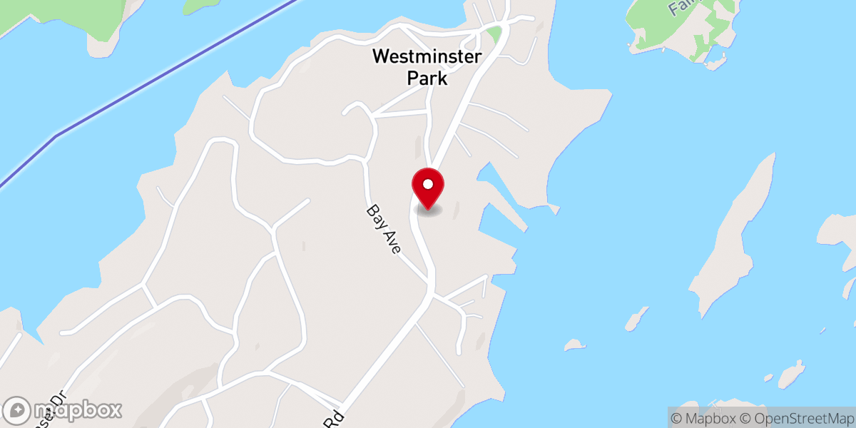Map showing location of Westminster Park Chapel