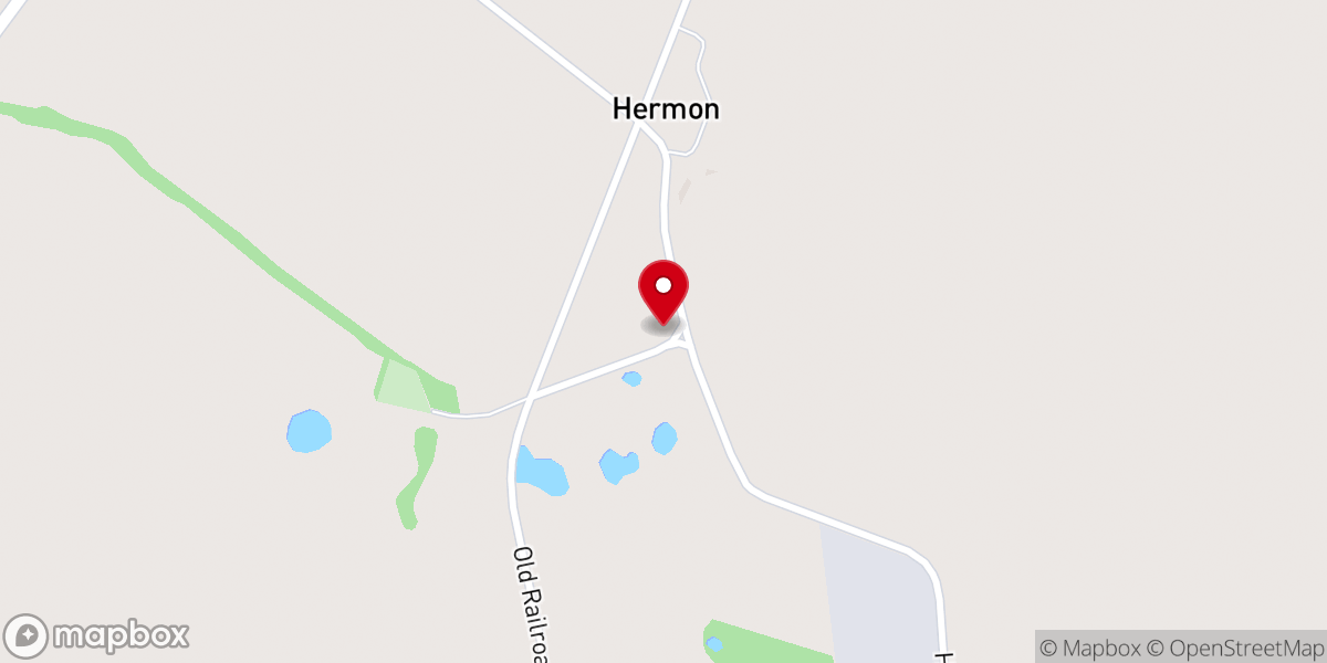 Map showing location of Gill's Chapel Cumberland Presbyterian Church