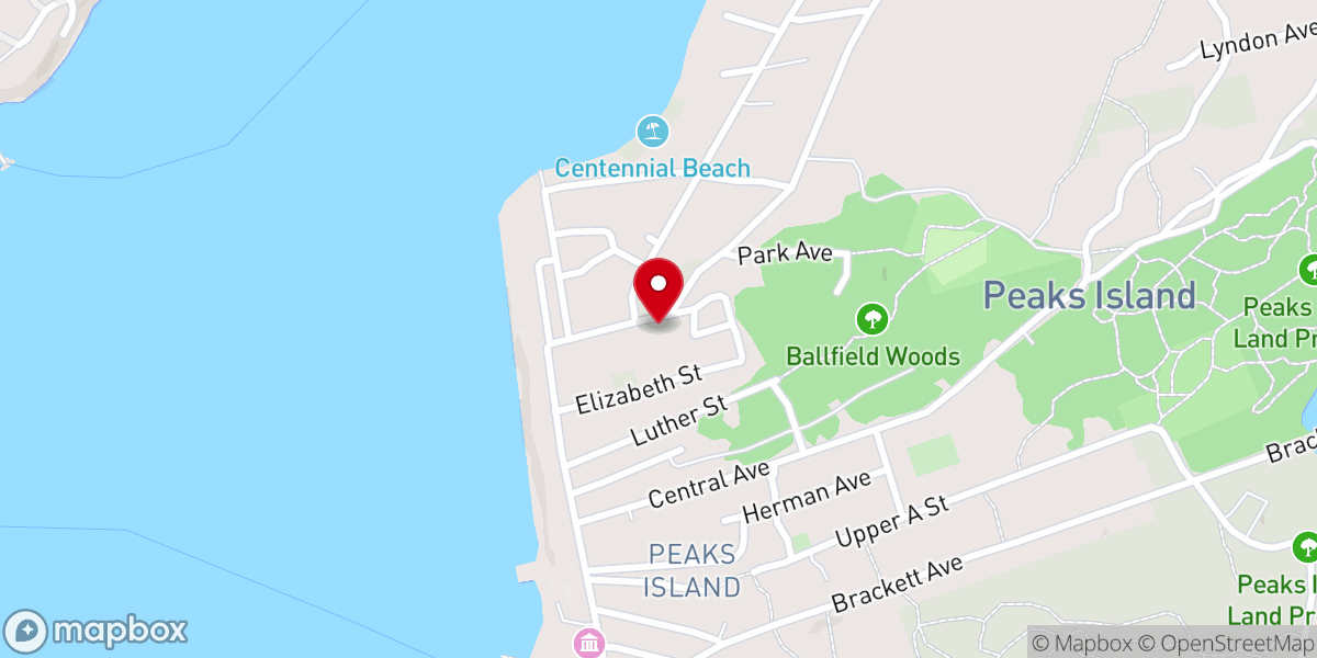 Map showing location of New Brackett Church Rectory