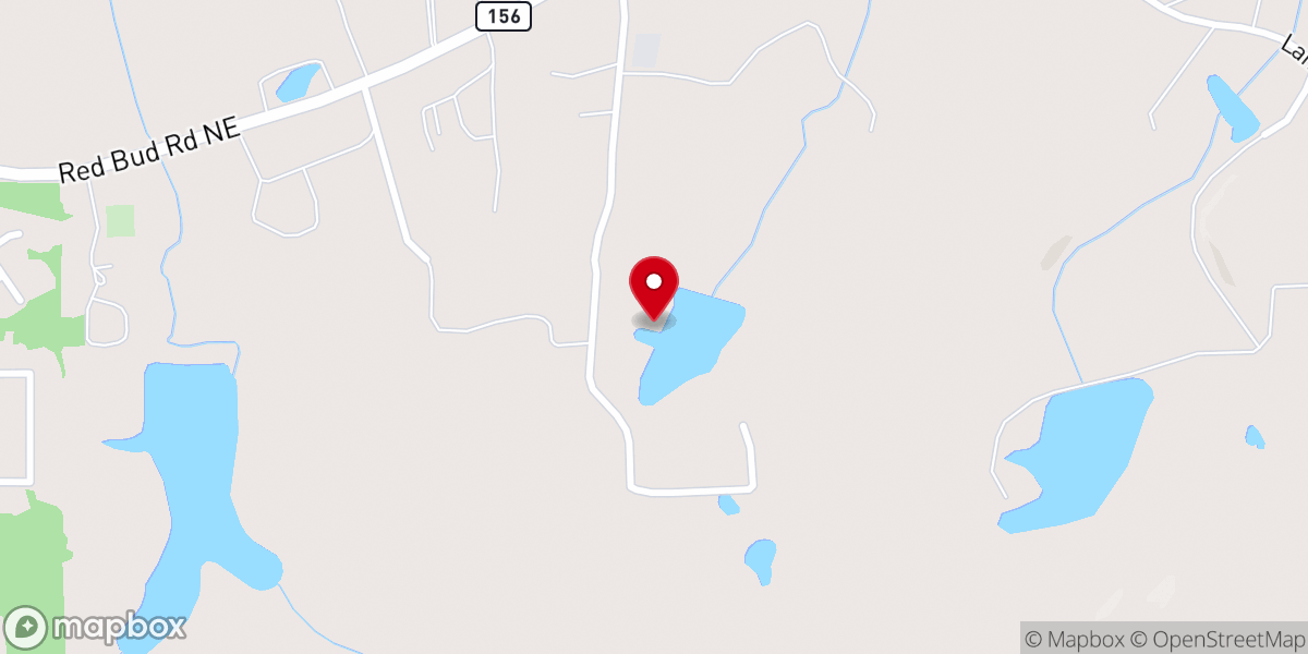 Map showing location of Wilderness MENistry