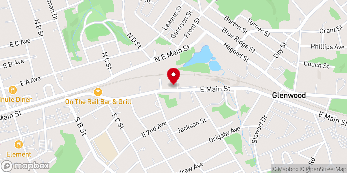 Map showing location of One Church