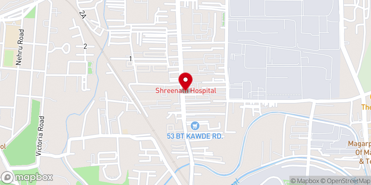 Map showing location of Telugu Christ Church- CBT Pune.