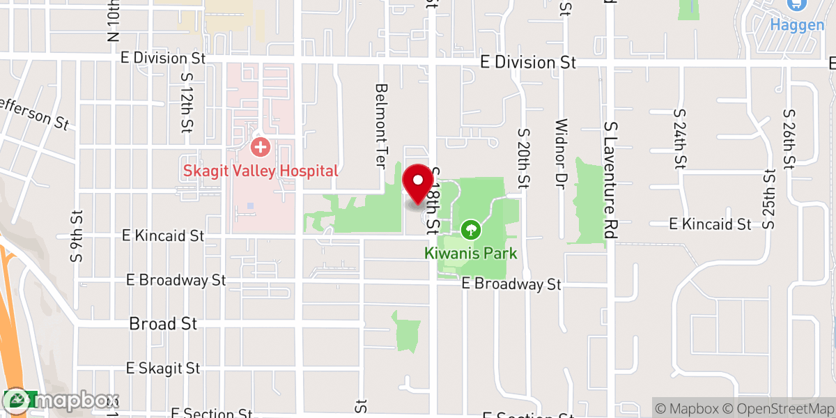 Map showing location of La Iglesia De La Resurrección