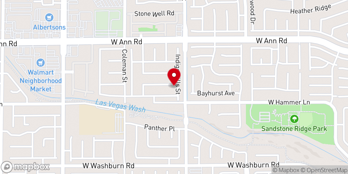 Map showing location of Grace Point Church