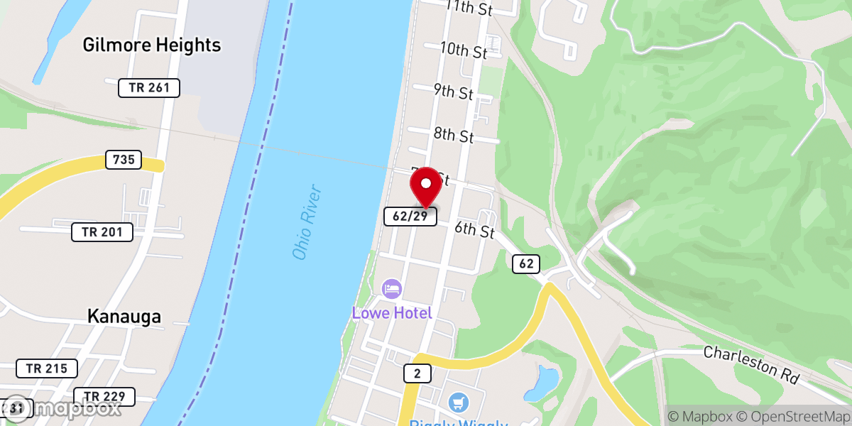 Map showing location of Power at the Point