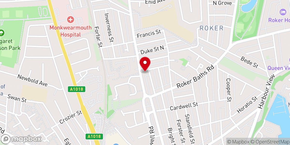 Map showing location of New Springs City Church