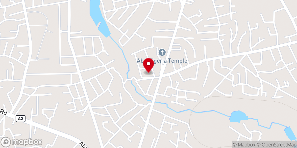 Map showing location of Streams Of Joy Aba