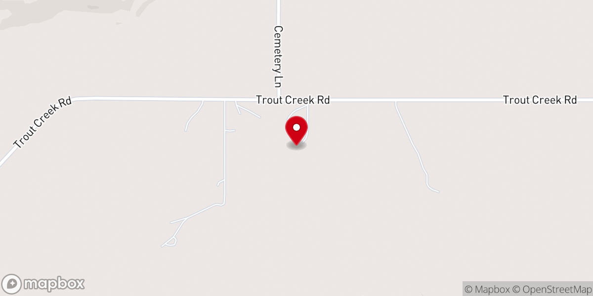 Map showing location of St. David's Episcopal Church
