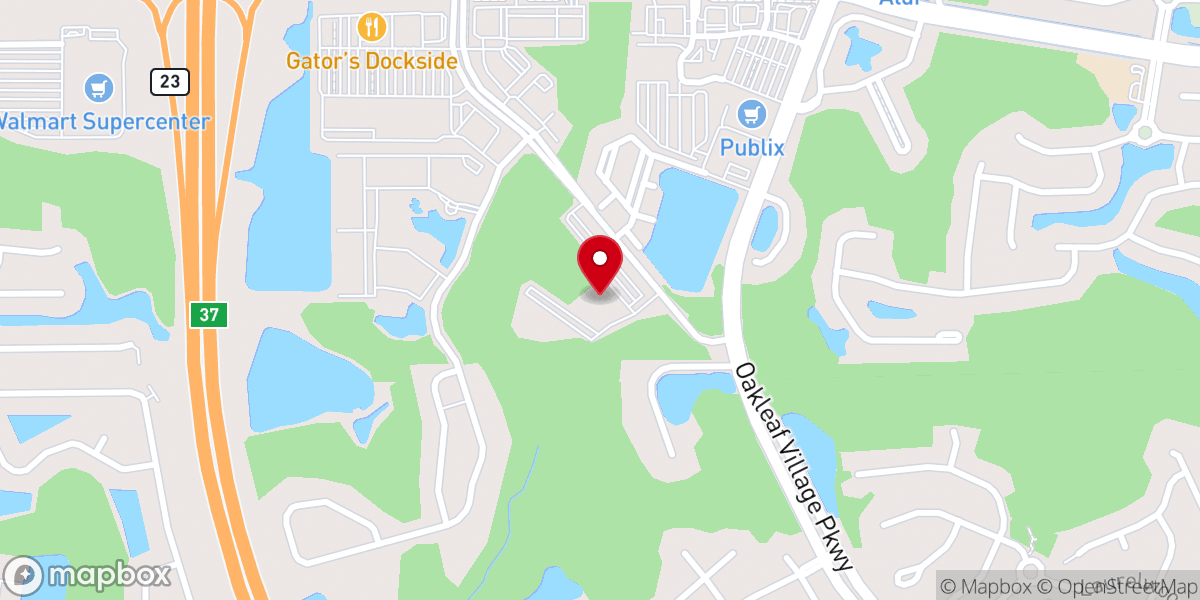 Map showing location of Elevate Life Church — Oakleaf