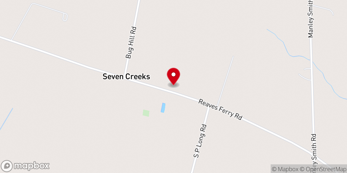 Map showing location of Faith Apostolic Church