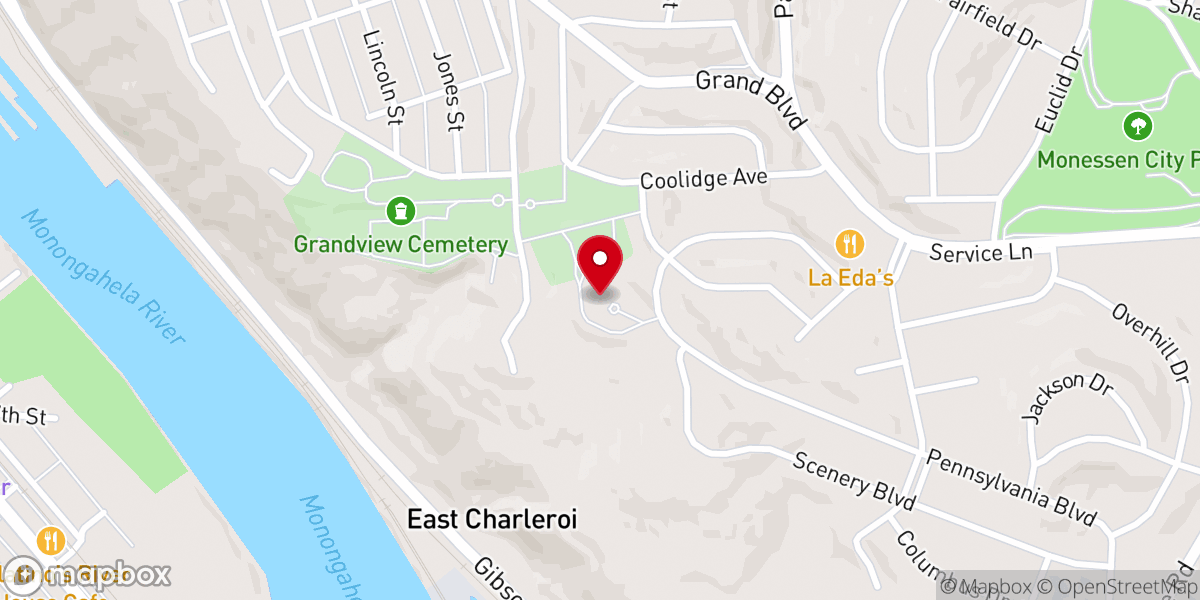 Map showing location of The Epiphany of Our Lord Parish