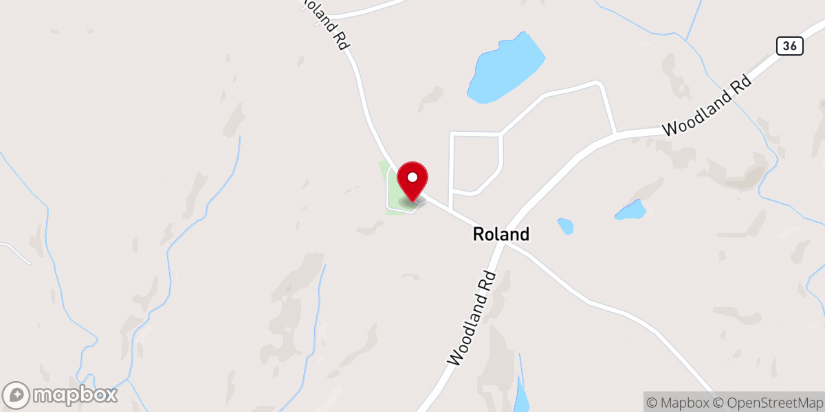Map showing location of Flint River Primitive Baptist Church