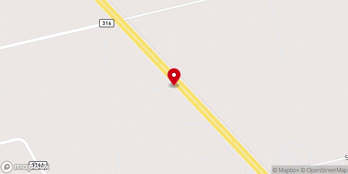 Map showing location of Colorado River Cowboy Church