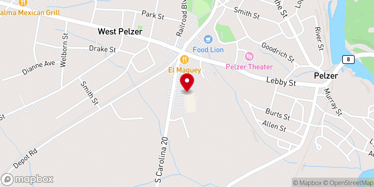 Map showing location of Salt N Light Ministries