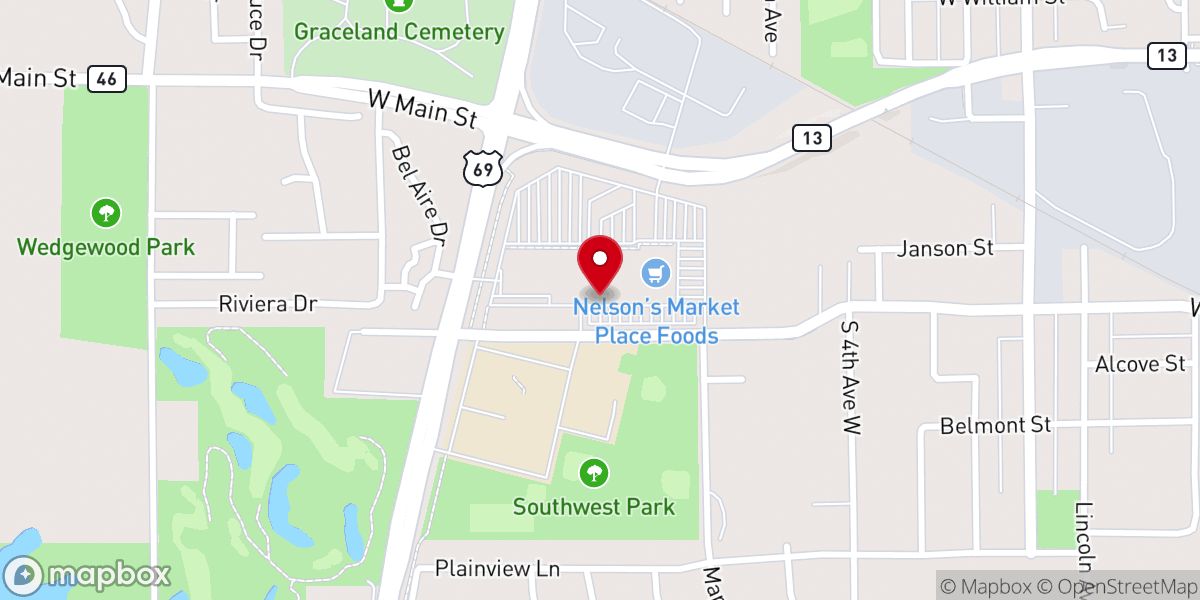 Map showing location of Sojourners Church