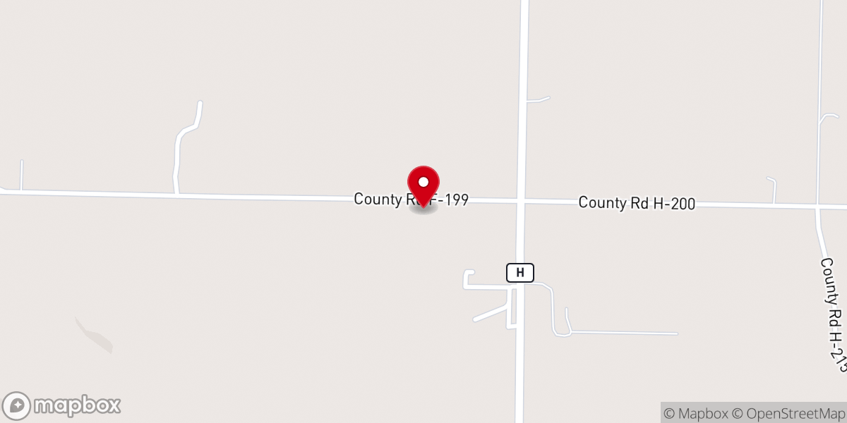 Map showing location of Mount Pleasant Church Number 1