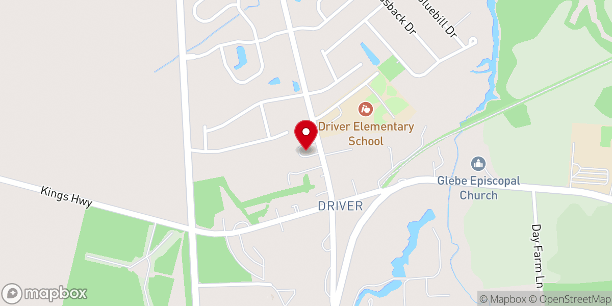 Map showing location of Beech Grove United Methodist Church