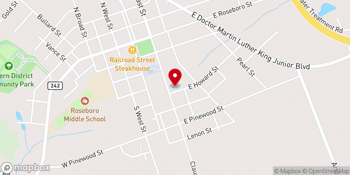 Map showing location of Born Again Free Deliverance