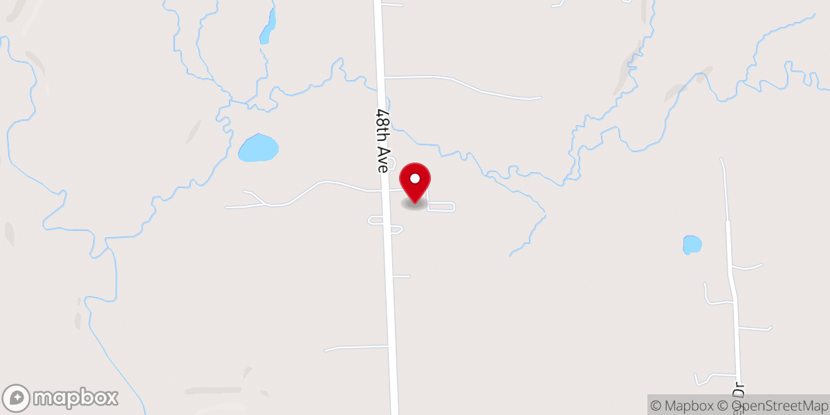 Map showing location of Lamont Community Church