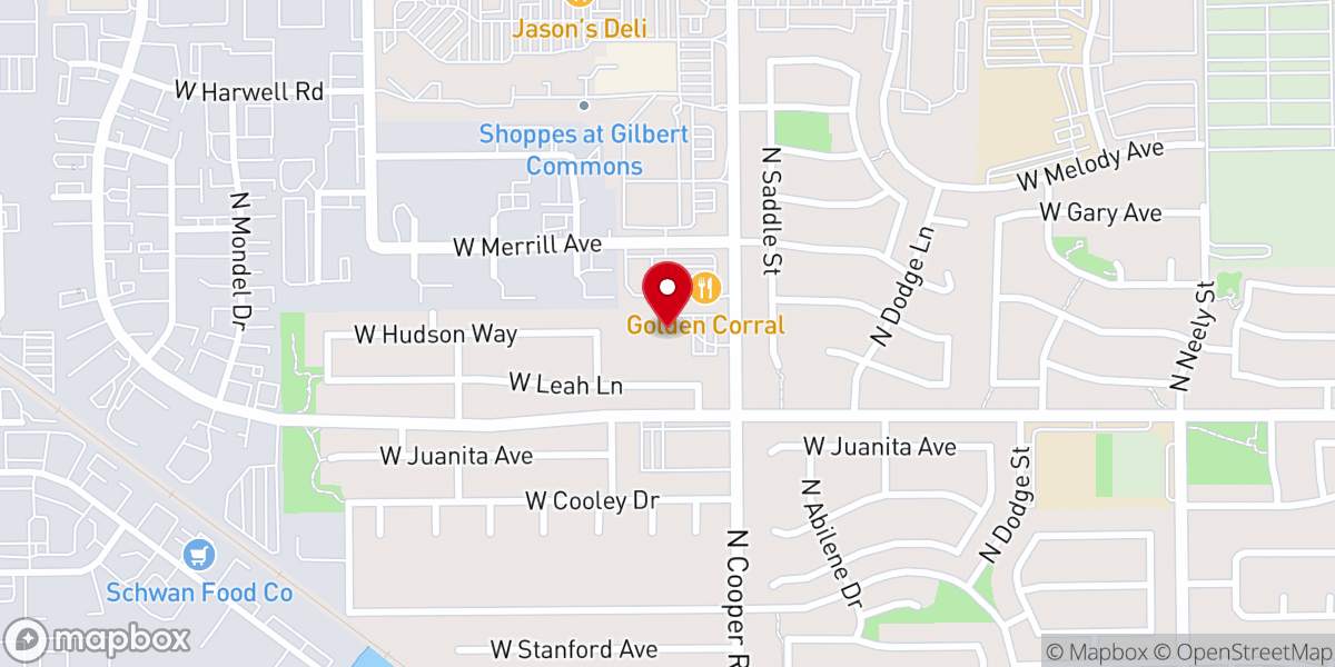 Map showing location of Center Church