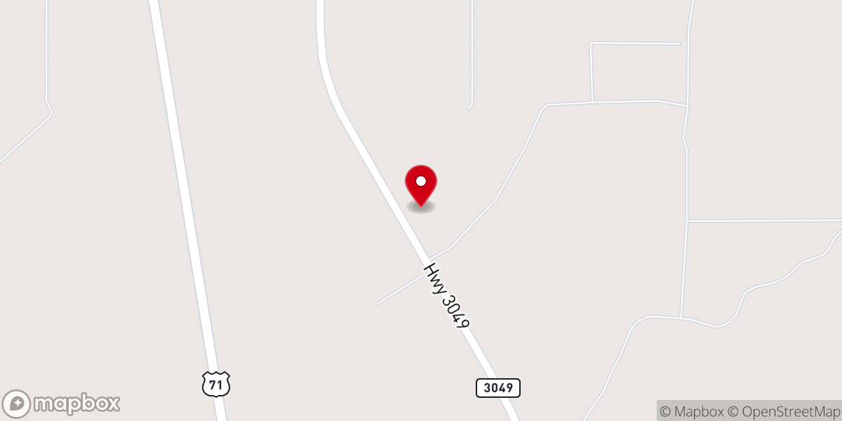 Map showing location of Justice Chapel
