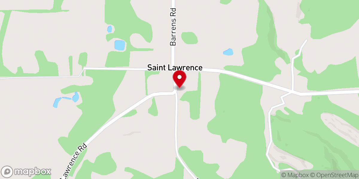 Map showing location of St Lawrence of Brindisi Old Roman Catholic Church