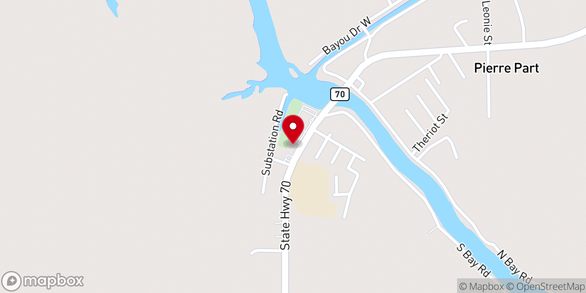 Map showing location of St. Joseph The Worker Church Hall