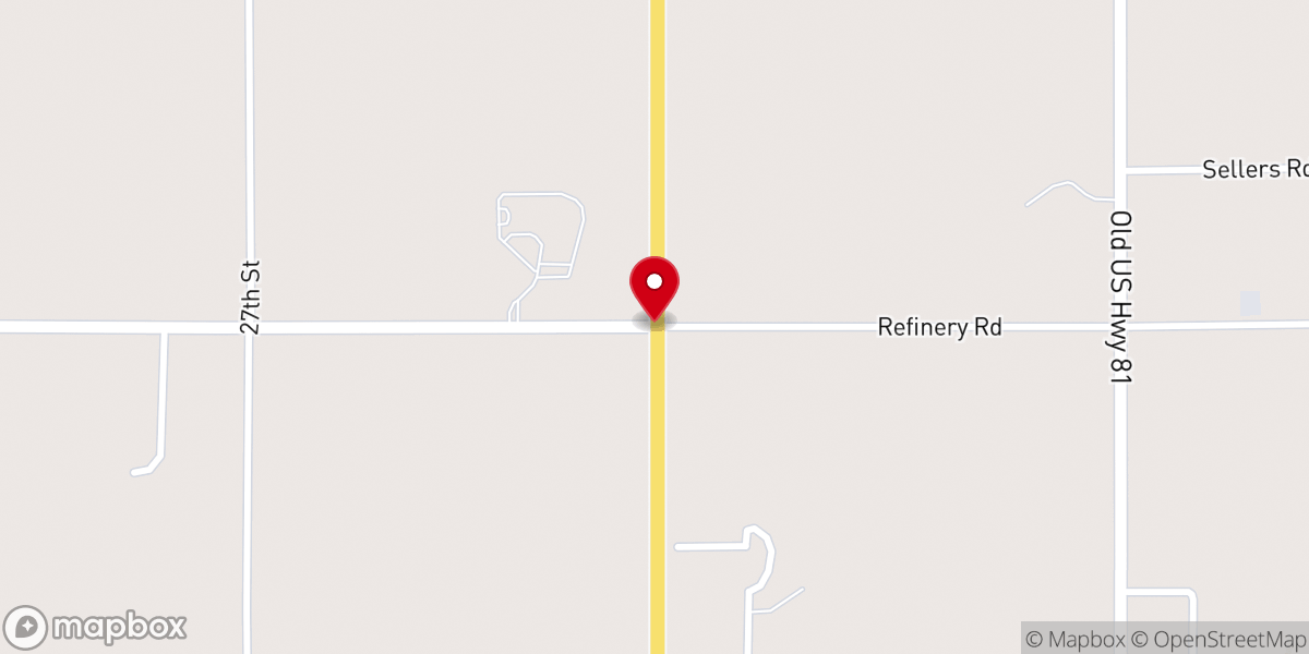 Map showing location of Ray Of Hope Church Food Pantry - Food Distribution Center
