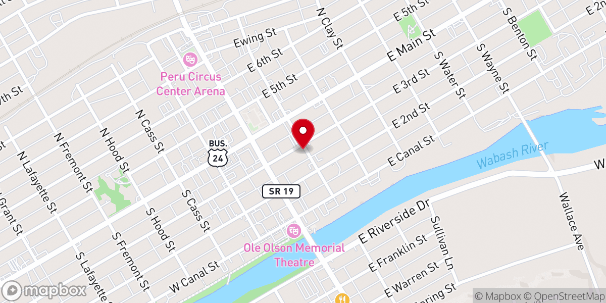Map showing location of The Chapel