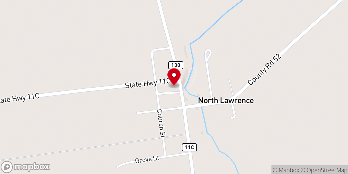 Map showing location of Life in His Arms Community Church