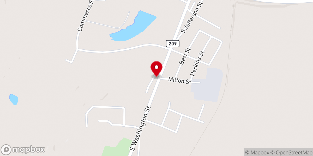 Map showing location of Spirit of Deliverance Ministries