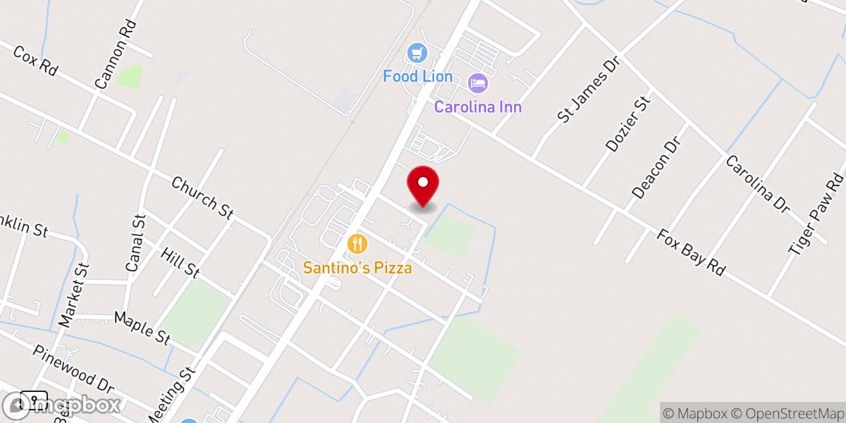 Map showing location of Victory Life Apostolic Church