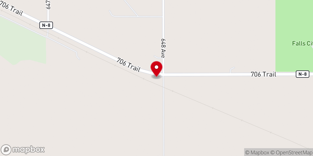 Map showing location of First Oil Well Historical Marker