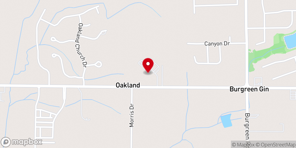 Map showing location of First Bible Church - Madison Campus