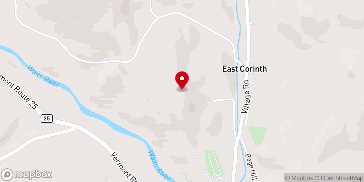 Map showing location of Living Rock Church of the Upper Valley Inc