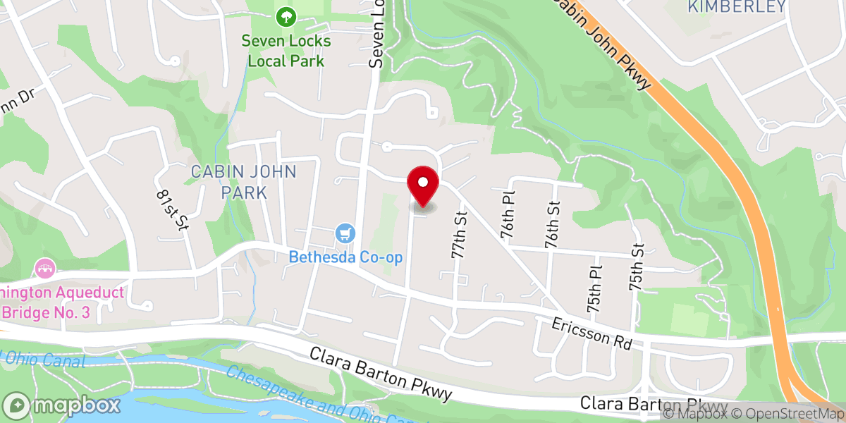 Map showing location of St George Coptic Orthodox Church
