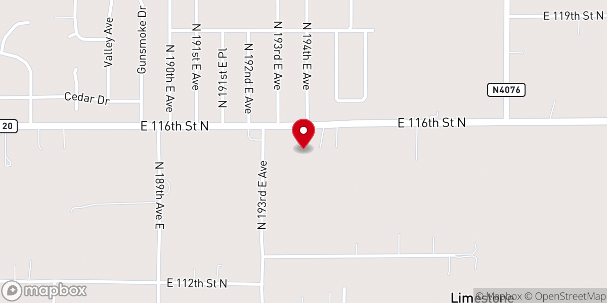 Map showing location of Speak Life Meadowview