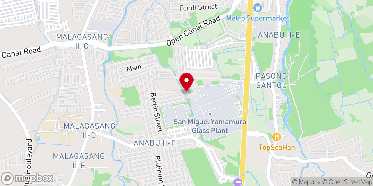 Map showing location of Baptist Sanctuary Richlane