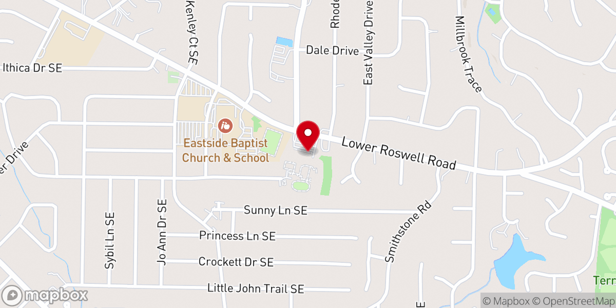 Map showing location of Giáo Xứ Đức Mẹ La Vang-Our Lady of La Vang Catholic Church
