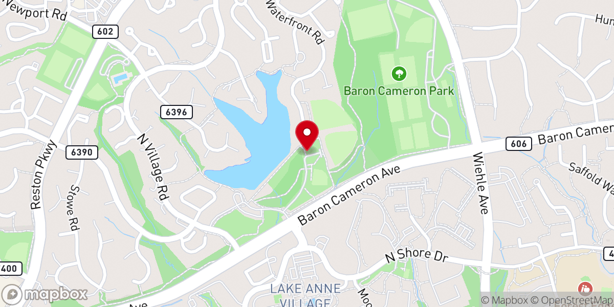 Map showing location of Browns Chapel Playground