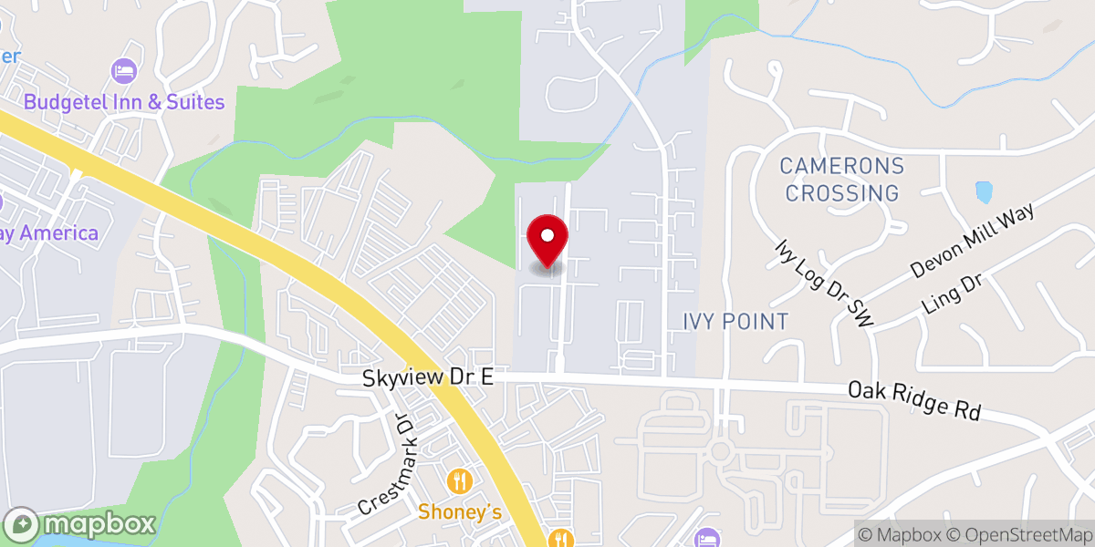 Map showing location of Victory Tabernacle International Ministries Inc.