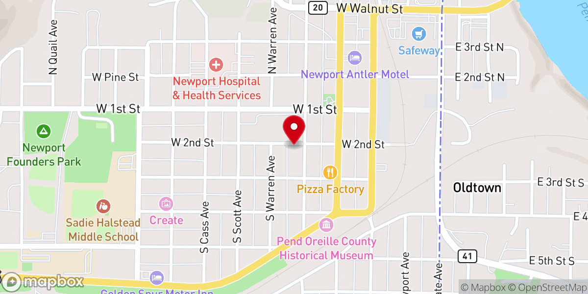 Map showing location of Threshold Church - The Church In-Between