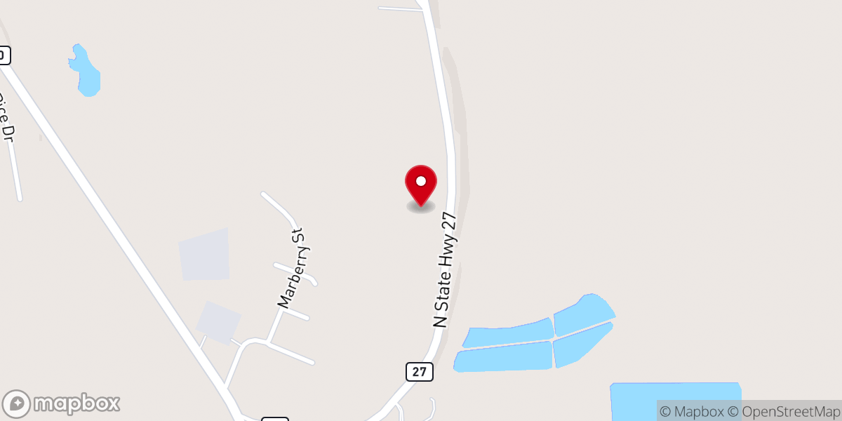 Map showing location of Iglesia Christiana Nueva Vida