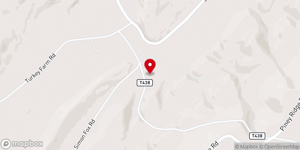 Map showing location of Community Chapel of Hesston