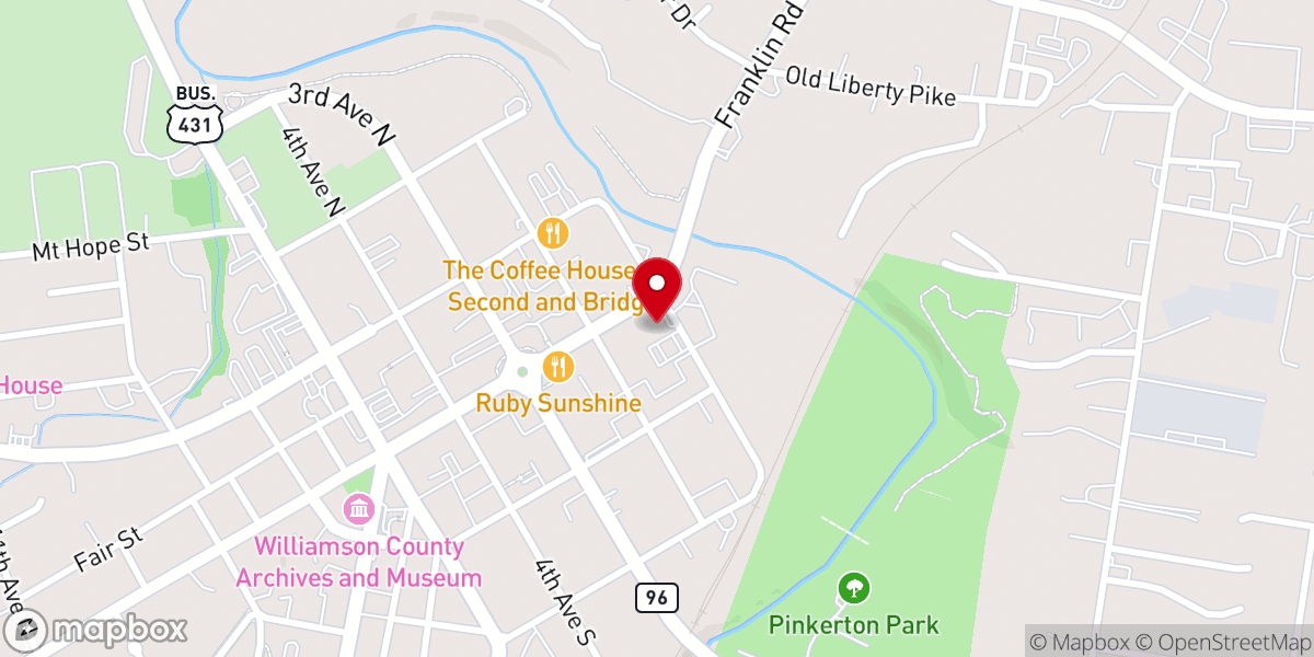 Map showing location of St Philip Catholic Church