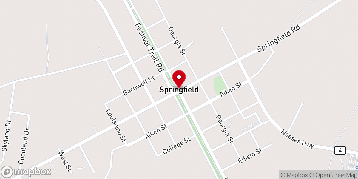 Map showing location of New Beginnings United Methodist
