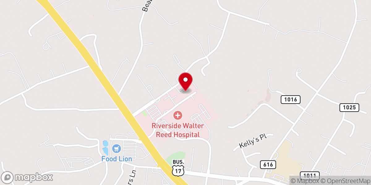 Map showing location of Commonwealth Senior Living at Gloucester House