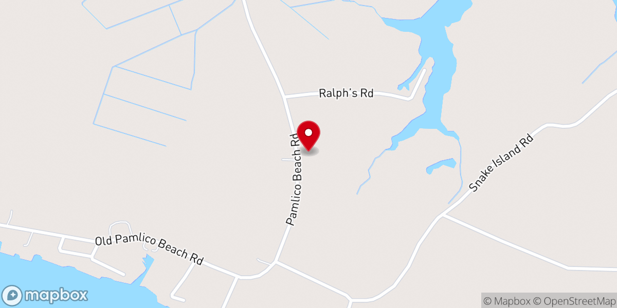 Map showing location of Wades Point Church